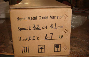 6.7KV Varistor MOV voor Schommelingsremhaken, ZNR-Varistor van het blokmetaaloxide
