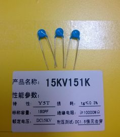 Varistors van 15KV 121K gelijkstroom 120pF Ceramische Schijfcondensator voor Gedrukte Kringsraad