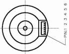 37 mm OD standaard versnellingsbak BLDC Planetaire versnellingsmotor 8 polen