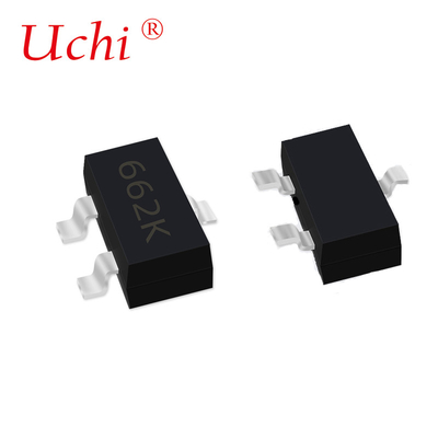 SMD-spanningsregelaar IC SOT-23 662K 6206 3.3V SOT23-3