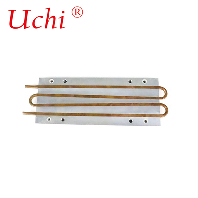 Hoog vermogen laser koeling waterplaat, water koeling plaat radiator op maat verwerking