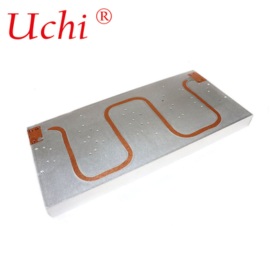 Industriële apparatuur Aluminiumprofiel Koperbuis Radiator Hoogvermogen Watergekoelde Plaat Radiator Aanpassing