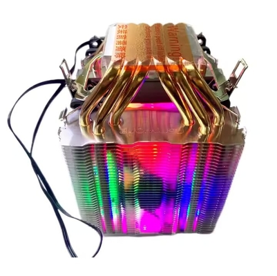 Dual Tower CPU Fan Cooler Aluminium Heatsink PC Moederbord CPU Cooler