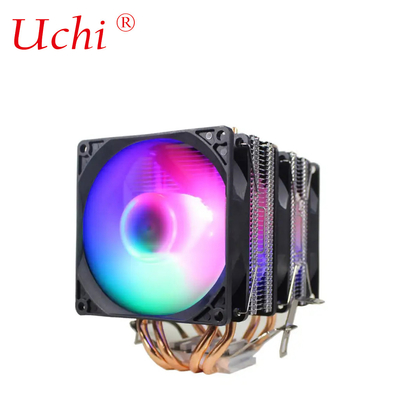 ARGB 8 Warmtepijpventilator Aluminium Warmteput CPU-koeler