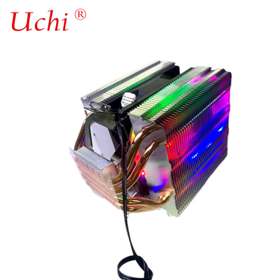 ARGB 8 Warmtepijpventilator Aluminium Warmteput CPU-koeler
