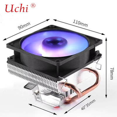 12v DC ventilatorkoeler Mini Aluminium Heatsink CPU koeler