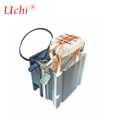 Koeling Verticale zijkant Cpu Koeler 92mm Fan 2 Koper Heatpipe Pipe Voor PC Computer Universele Socket AMD Intel Processor IC