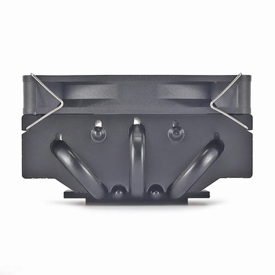 Verwarmingspijp Radiator I3 I5 I7 I9 Lga775 1150 1151 1155 1156 1700 1366 2011 AMD AM4 AM5 Universele horizontale CPU koeler Fan Zwart
