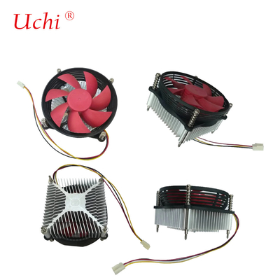 Cpu koeler PC Intel processor Socket Lga775 115 Aluminium warmteafzuiger Fan 3-Pin 4-Pin Pwm Functie