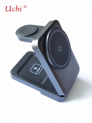 Private Mould G12 Opvouwbaar Multifunctioneel Fast Charging Drie-in-Een Draadloos Charger Voor Smartphones Horloges Hoofdtelefoons