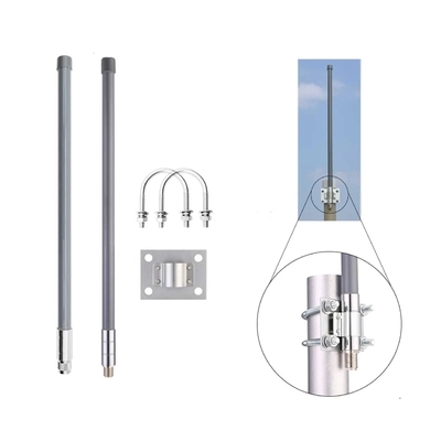 FRP ISM Glasvezel Antenne N Man 5.8db 860Mhz-930Mhz Buiten High Gain Long Range Communicatie Arrester Antenne