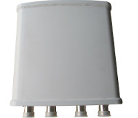 Buiten 4 poorten Dual-polarisated Panel Antenne 698-960/1710-2700/3300-4000MHz Basisstation Antenne GSM 2G 2G 4G 5G RF apparatuur