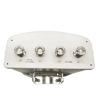Buiten 4 poorten Dual-polarisated Panel Antenne 698-960/1710-2700/3300-4000MHz Basisstation Antenne GSM 2G 2G 4G 5G RF apparatuur