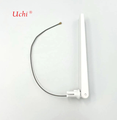 Externe rubber 2.4GHz 5GHz Dual Band Communicatie Wifi Antenne Met MHF Plug Voor Netwerkapparaten