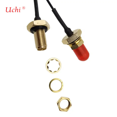 SMA tot Ufl Varkensstaart SMA Vrouwelijke tot Ufl Vrouwelijke verlengkabel 5cm Ra SMA Vrouwelijke tot Ufl Kabel