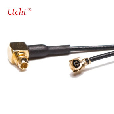 Laagverlies 1,13 mm kabel rechthoek MMCX Man tot MHF1 UFL kabel assemblage