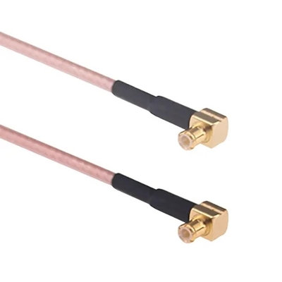 IoT coaxkabel 50 Ohm RG316 90-graden MCX tot MCX mannelijke kabelassemblage
