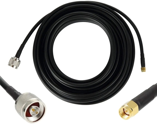 RG58 SMA Male tot TNC Male Low Loss 50Ohm RF Coaxial Cable Adapter TNC tot SMA Verlengkabel voor draadloze LAN-apparaten
