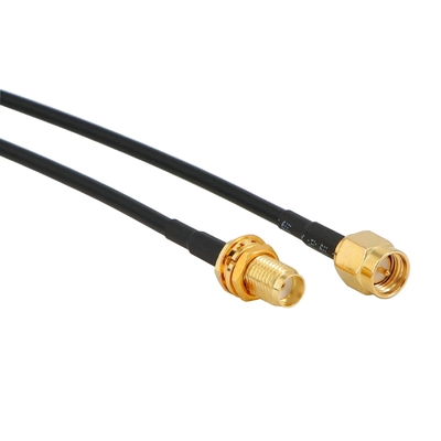 SMA-J/NJ/K All Copper SYV50-5 RF Transfer Extension Cable Low Loss LMR400 10D-FB Coaxial RF Cable voor communicatie RJ59 SMA