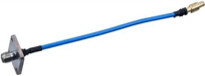 SMA Man Plug To N Type Vrouwelijke Jack Flange Panel Mount Connector Voor SS405 SS-405 Superflex RF Pigtail Extension Cable