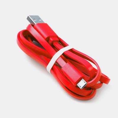 USB 3A Type C Kabel Charger PVC Flat Noddle Shape Type Fast Charging Voor mobiele mobiele telefoon Charger kabel