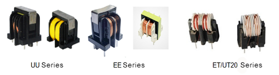 BEE1313 EE13 Verticale secundaire verruimde 5 2 2PIN-verspreidingstransformator voor een soepele 3-fasenverstrekking