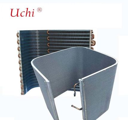 Energiebesparende Serpentine Transverse Fin Microchannel Warmtewisselaar Microchannelcondensator