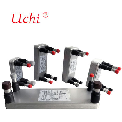 Alle aluminium gesoldeerde platen microkanaal warmtewisselaar