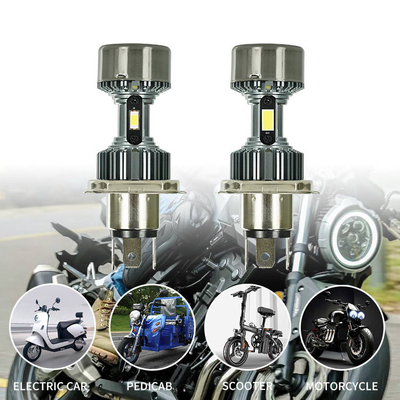 3300 LM M9 LED Motorfiets Koplamp Lamp Met Koelventilator 9-18V