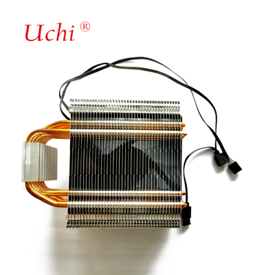 120 mm ventilator computer CPU koeler komt met 6 warmtepijpen voor een hoge efficiëntie temperatuur regeling