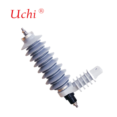 5kA en 10kA 3-36kV siliconen rubber overspanning arrester voor snelle reactie