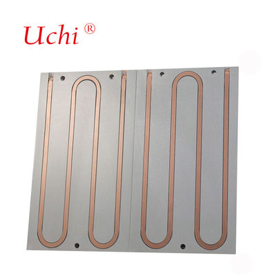 Aluminum Water Cooled Cold Plate For CNC Processing Of Copper Tube Heat Dissipation For Industrial Equipment