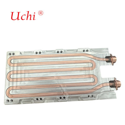 Aangepaste Vloeistofkoelplaat Koper-Aluminium Koelplaat Waterkoelplaat Koudplaat Koelsysteem