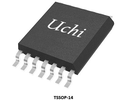 Capless 2Vrms tot 3Vrms lijndriver met instelbare winst geïntegreerde schakeling IC