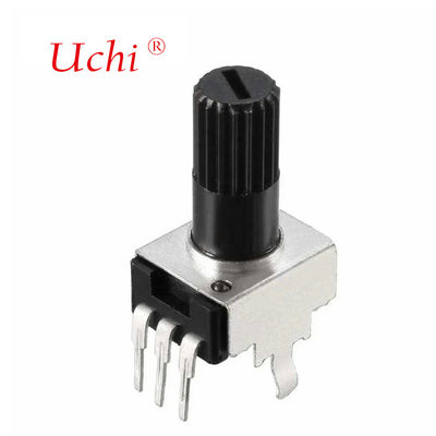 RV09 Enkelslag 10K 12,5mm Instelbare Draaibare Koolstoffilm Potentiometer