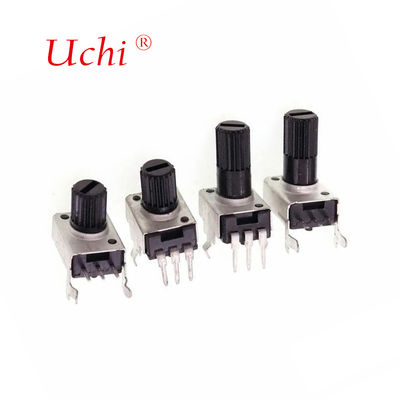 RV09 Enkelslag 10K 12,5mm Instelbare Draaibare Koolstoffilm Potentiometer