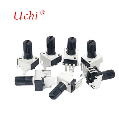 RV09 Enkelslag 10K 12,5mm Instelbare Draaibare Koolstoffilm Potentiometer