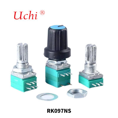 RK097NS 5-pins 9mm 10K Rotary Mono Precisie Potentiometer