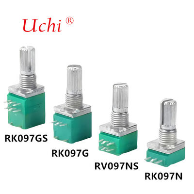 RK097NS 5-pins 9mm 10K Rotary Mono Precisie Potentiometer