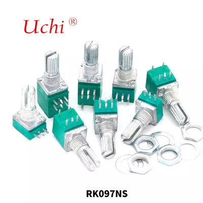 RK097NS 5-pins 9mm 10K Rotary Mono Precisie Potentiometer