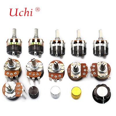 WH138 Resistance Speed Regulator 24mm Carbon Film Rotary Potentiometer