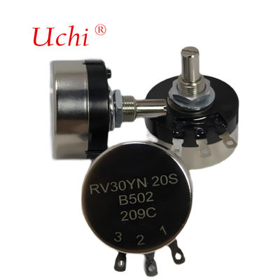 RV30YN20S Eendraaier Koolstoffilm Instelbare Weerstand Draaipotentiometer 50k Frequentieomvormer Snelheidsregeling