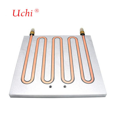 1500W IGBT-module Waterkoeling Warmtebak Aluminiumplaat Metalen Vloeistofgekoelde Warmtebak