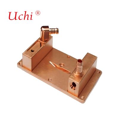 Custom Pure Copper Heat Sink Voor CPU Waterkoeler Koud Plaat Vloeistof Koeling