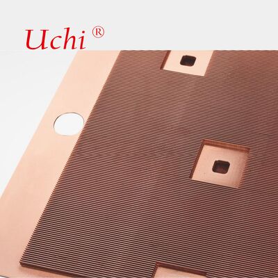 220-serie Skived Heat Sink 600W Koperen Tube Skived Fin Heat Sink