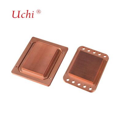 Volkoperen vierkante warmteafleider met hoge dichtheid, gefreesde componenten zonder ventilator