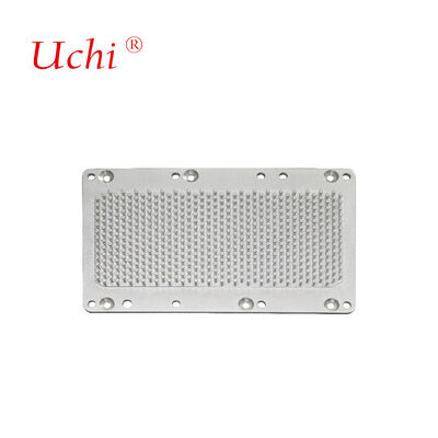 CNC-bewerkt vierkant koperen vin koudgesmeed koellichaam voor CPU