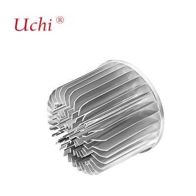 100 mm zilveren behuizing radial aluminium koud gesmeed koelbak