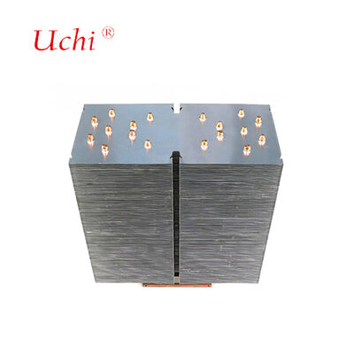 1500W LED-warmteput - 5 Zipper Fin-warmtepijpkoelingsmodule