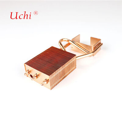 220W koperen schroefvinnen warmteput voor projectorlamp